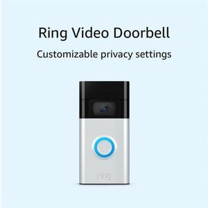 Ring Video Doorbell – 1080p HD video, improved motion detection